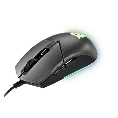 MSI Clutch GM11 Gaming Mouse, Wired, Black MSI | Clutch GM11 | Optical | Gaming Mouse | Black | Yes - 3